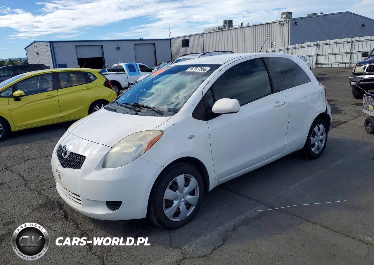 2007 Toyota Yaris Base VIN:JTDJT923375070368 - 1