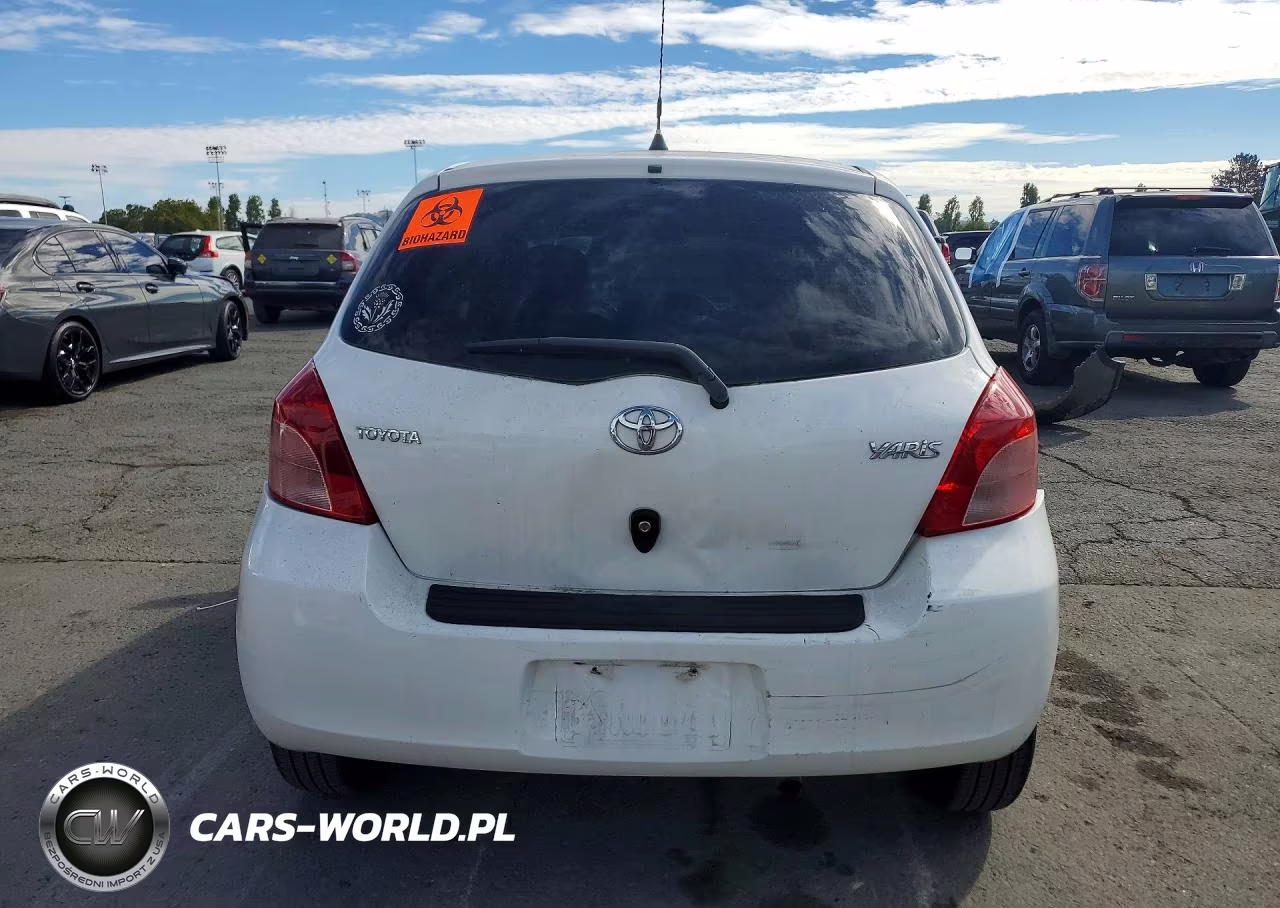 2007 Toyota Yaris Base VIN:JTDJT923375070368 - 6