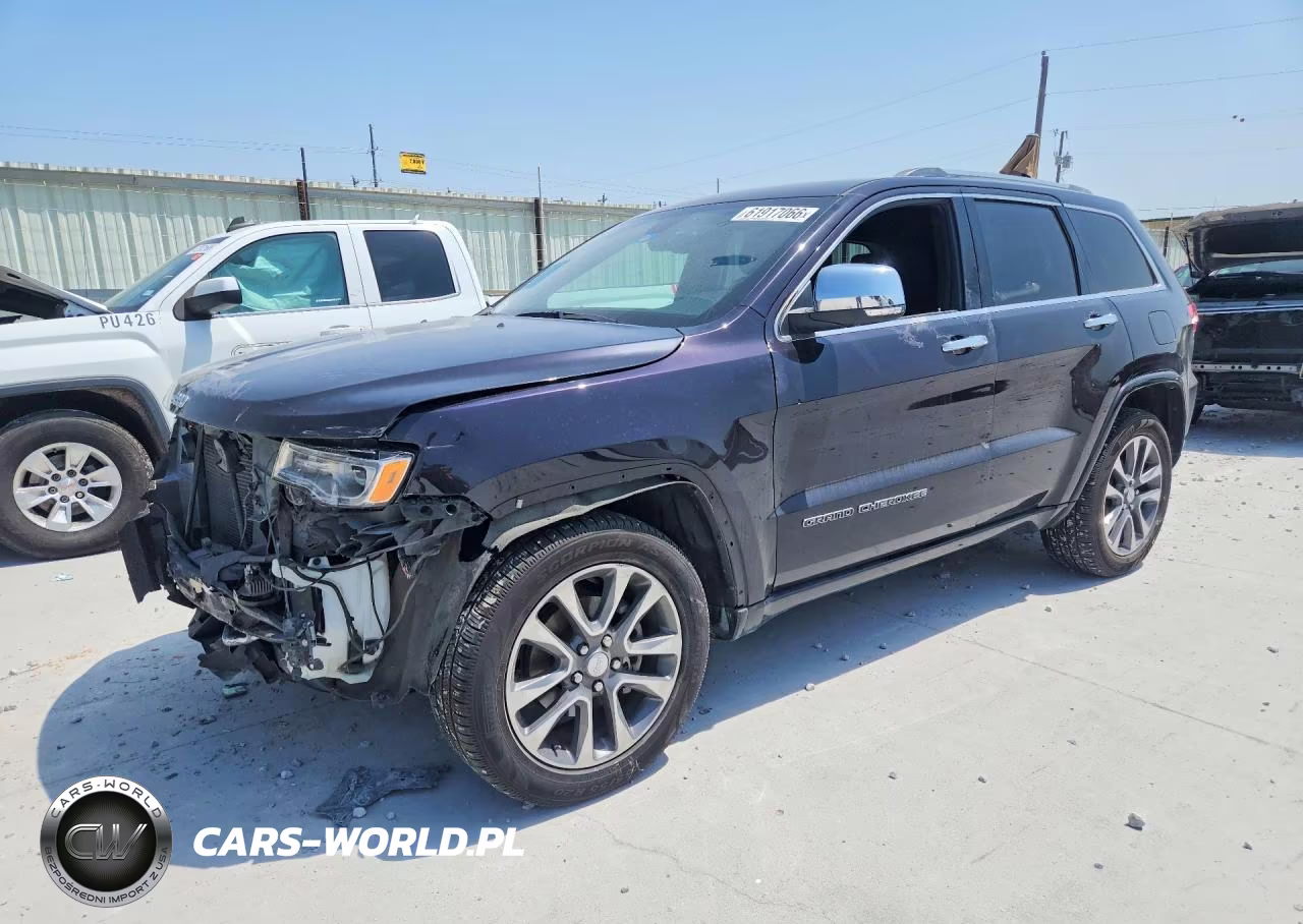 2018 Jeep Grand Cherokee Overland VIN:1C4RJFCG3JC477215 - 1