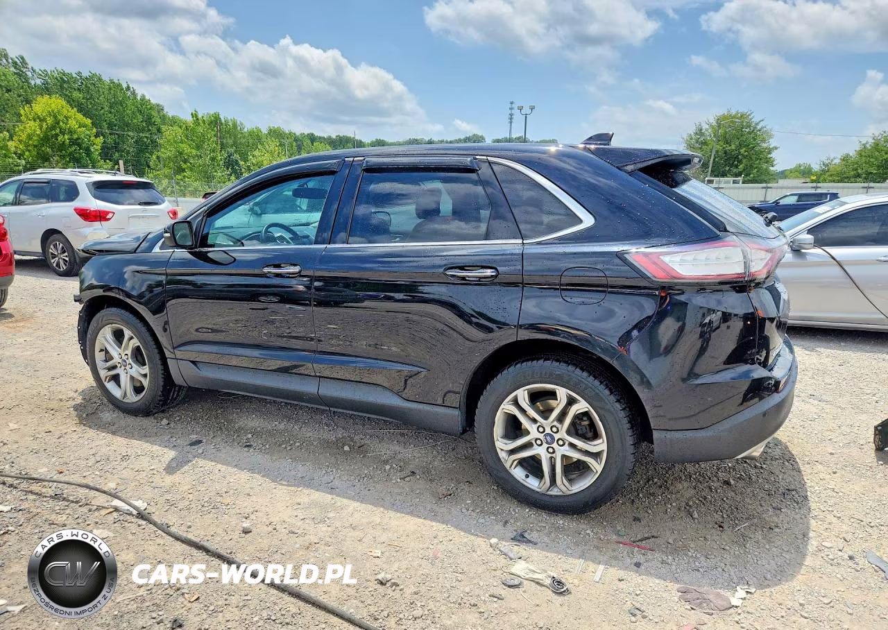 2017 Ford Edge Titanium VIN:2FMPK4K99HBB89961 - 2