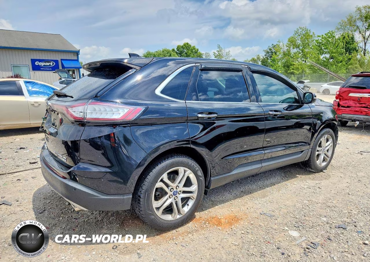 2017 Ford Edge Titanium VIN:2FMPK4K99HBB89961 - 3