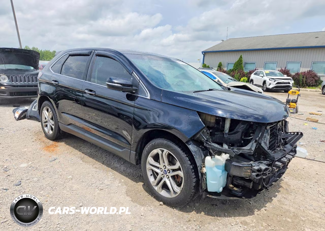 2017 Ford Edge Titanium VIN:2FMPK4K99HBB89961 - 4