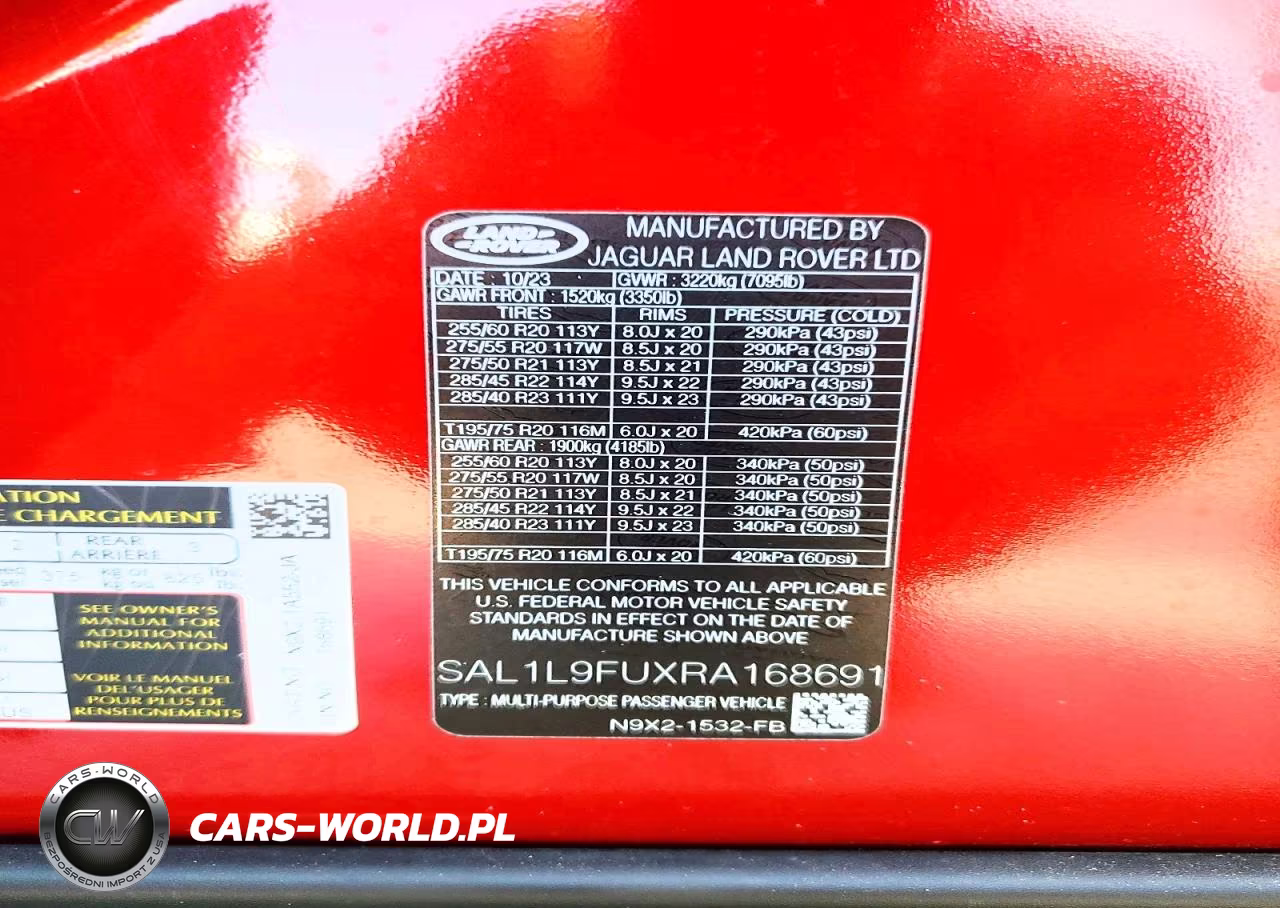 2024 Land Rover Range Rover Sport Dynamic Se VIN:SAL1L9FUXRA168691 - 13