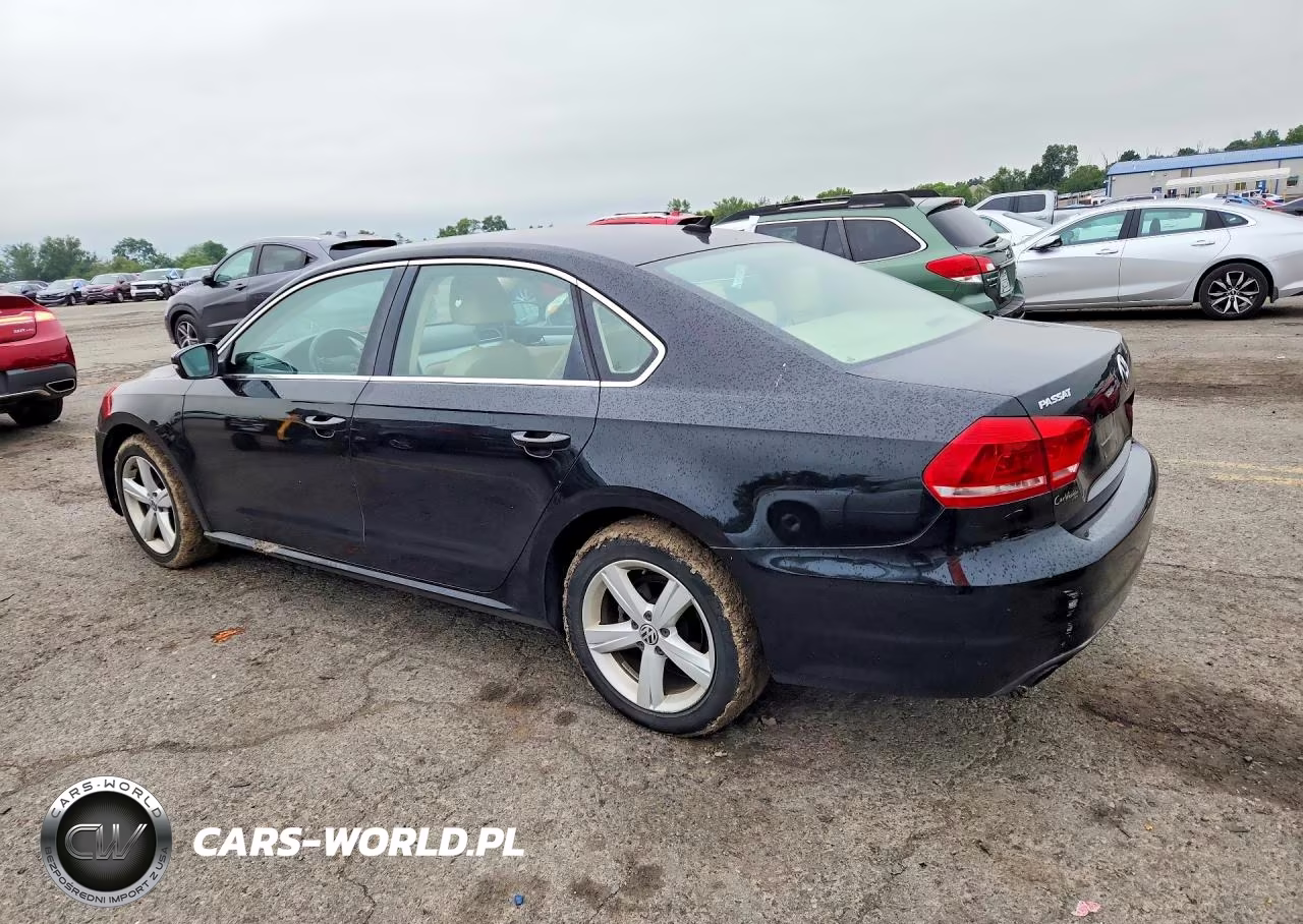 2013 Volkswagen Passat Se VIN:1VWBP7A3XDC058981 - 2