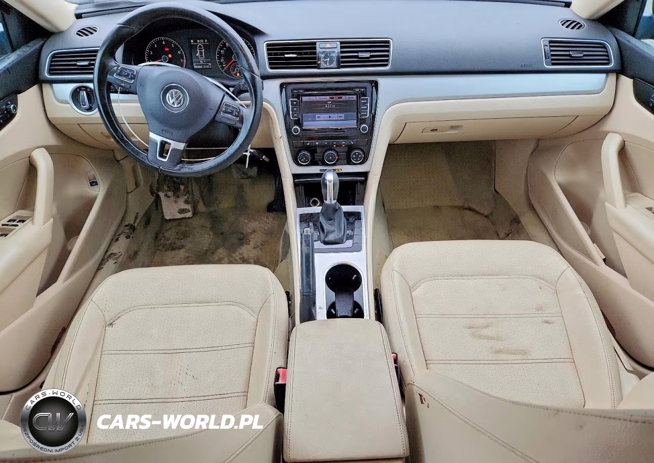 2013 Volkswagen Passat Se VIN:1VWBP7A3XDC058981 - 8