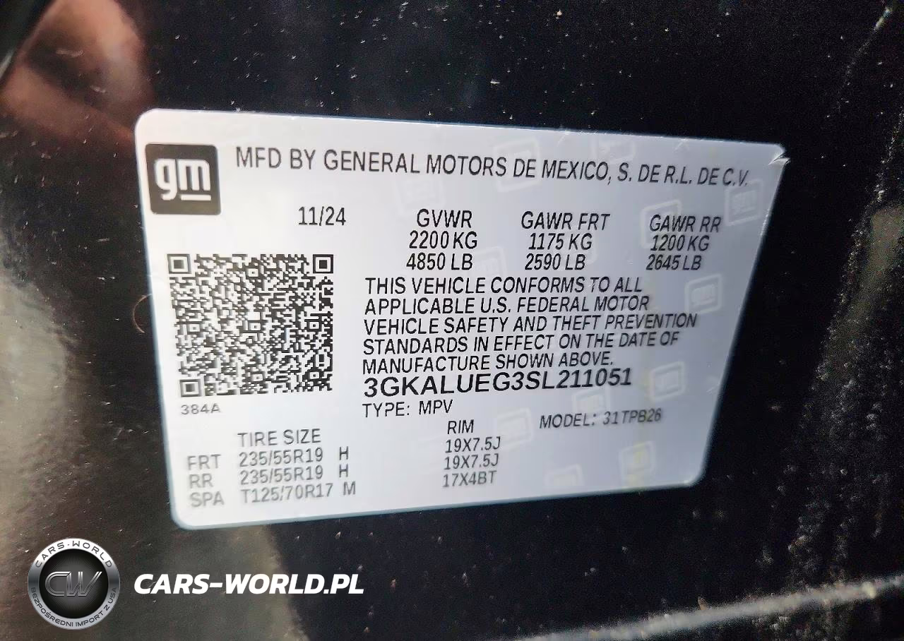 2025 GMC Terrain Elevation VIN:3GKALUEG3SL211051 - 13