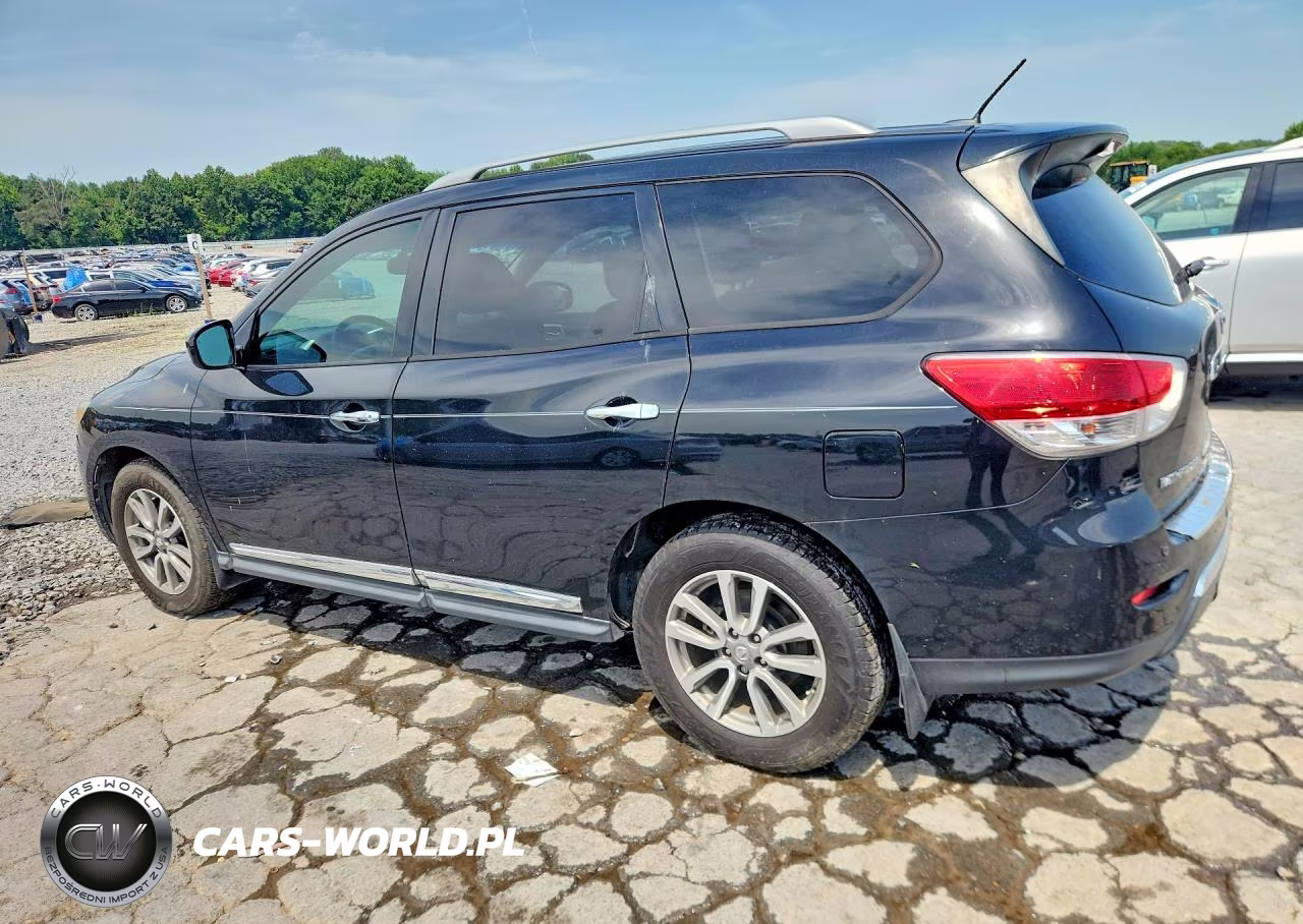 2015 Nissan Pathfinder Sl VIN:5N1AR2MN9FC686618 - 2