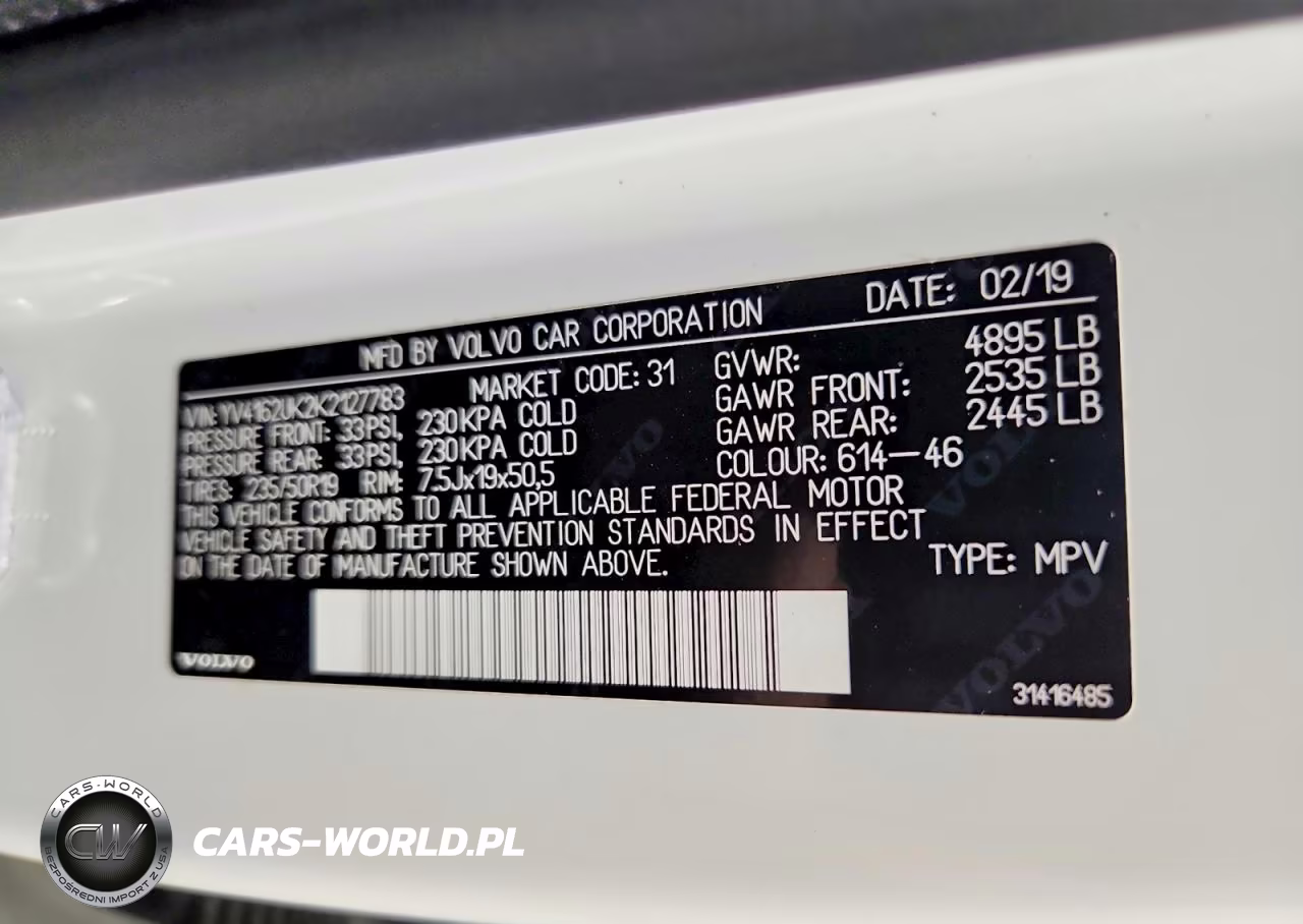 2019 Volvo Xc40 T5 Momentum VIN:YV4162UK2K2127783 - 13