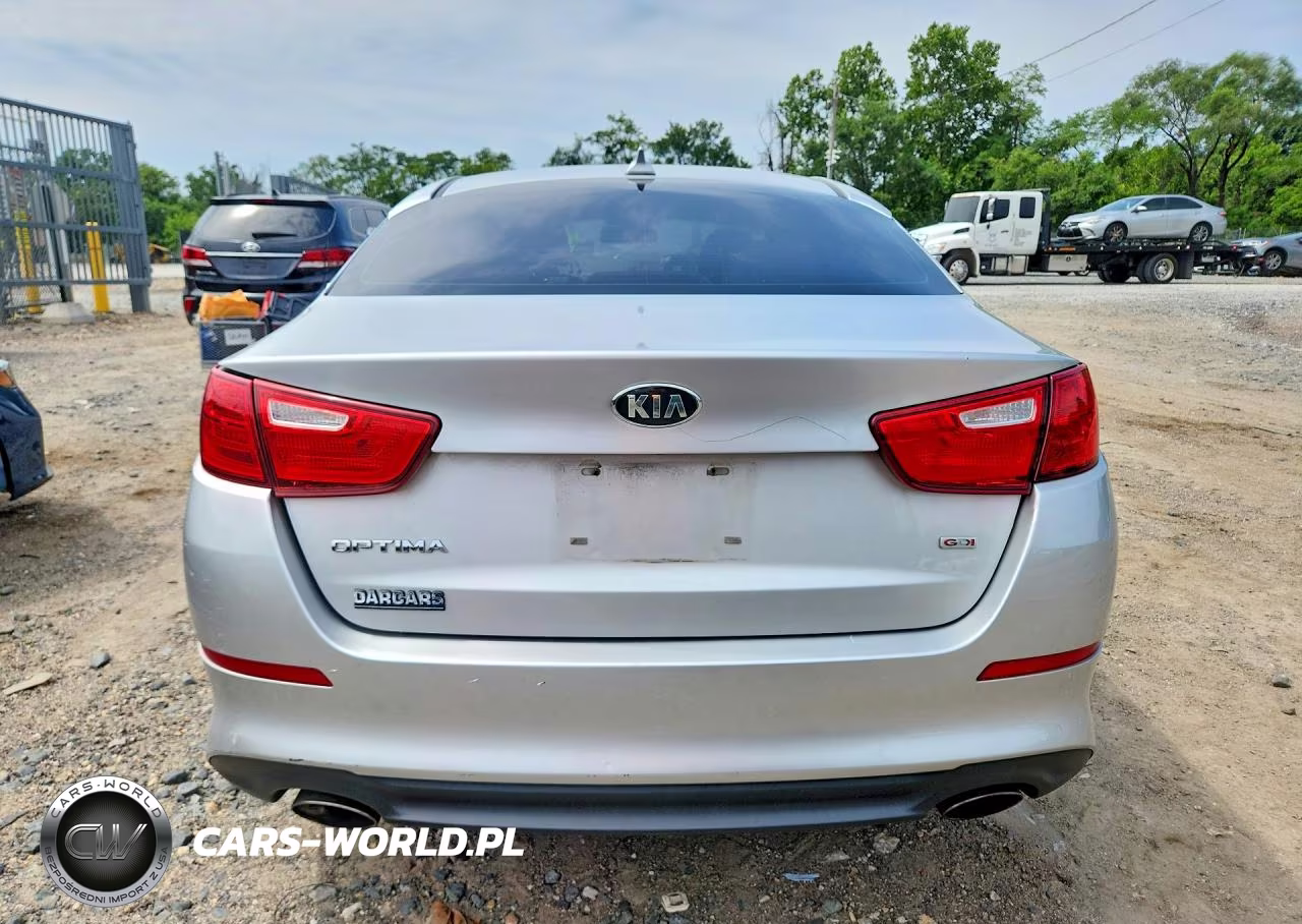 2014 Kia Optima Lx VIN:5XXGM4A77EG262383 - 6