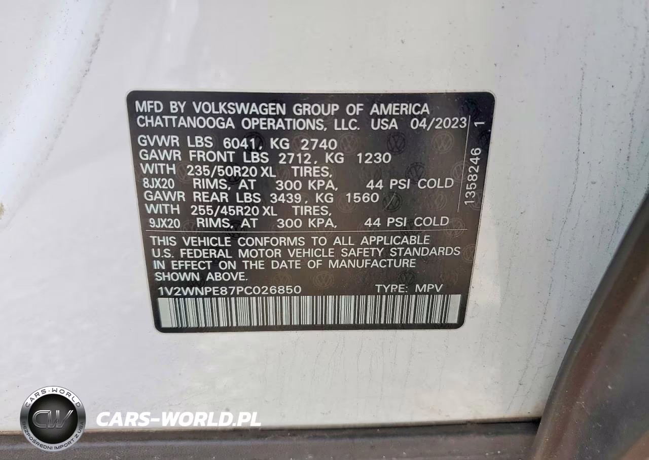2023 Volkswagen Id.4 Pro S VIN:1V2WNPE87PC026850 - 13