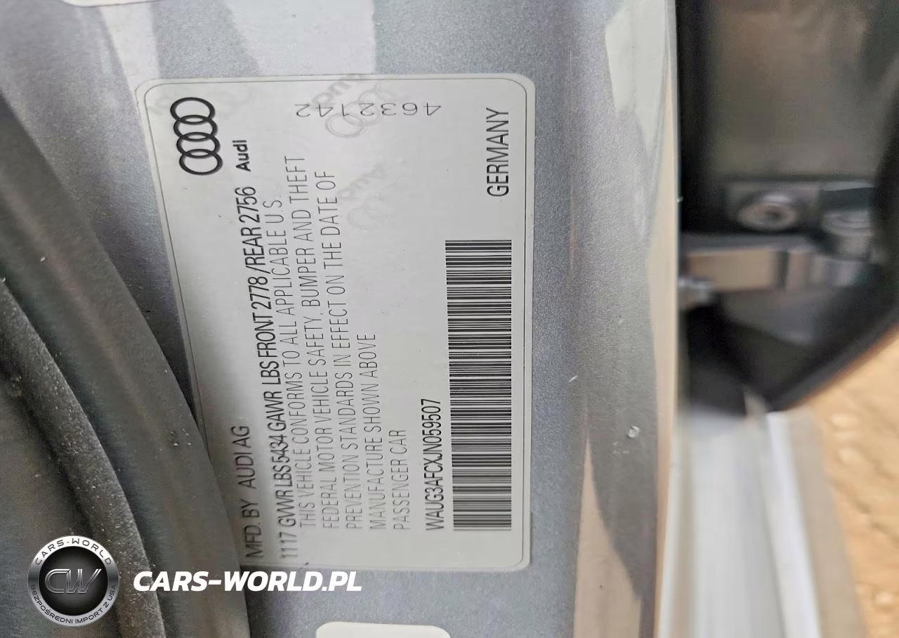 2018 Audi A6 Premium Plus VIN:WAUG3AFCXJN059507 - 13