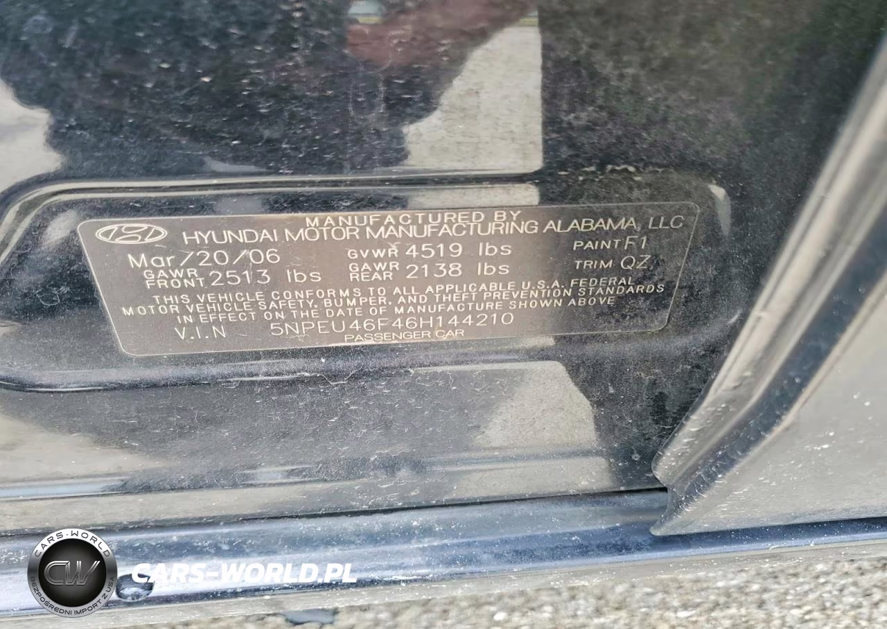 2006 Hyundai Sonata Gls V6 VIN:5NPEU46F46H144210 - 13
