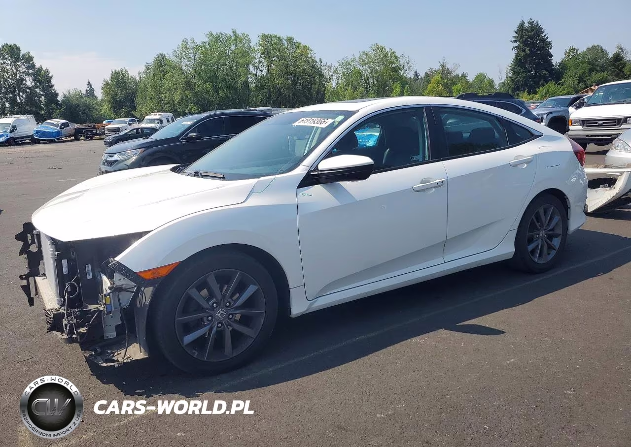 2020 Honda Civic Ex VIN:19XFC1F39LE219639 - 1
