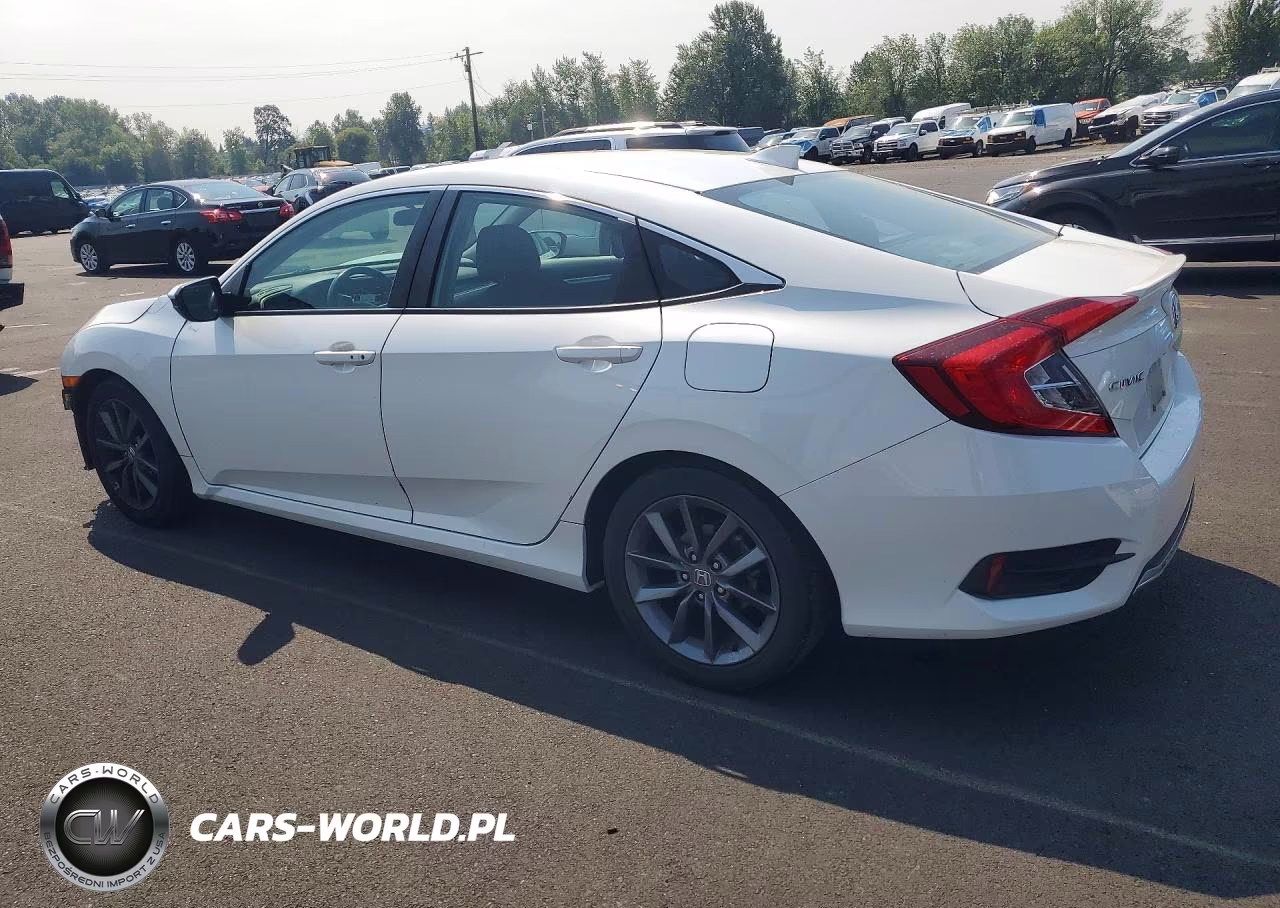 2020 Honda Civic Ex VIN:19XFC1F39LE219639 - 2