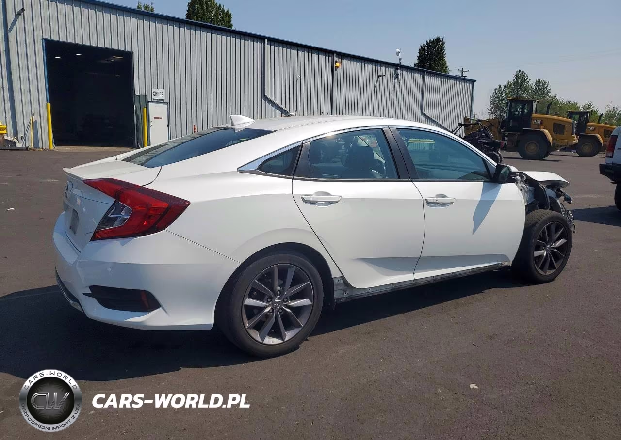 2020 Honda Civic Ex VIN:19XFC1F39LE219639 - 3