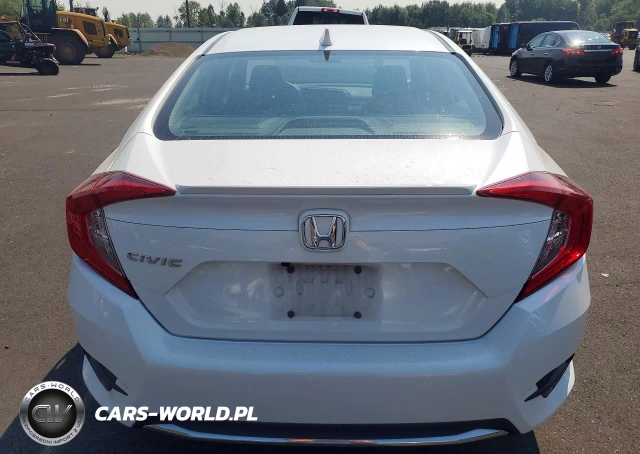 2020 Honda Civic Ex VIN:19XFC1F39LE219639 - 6