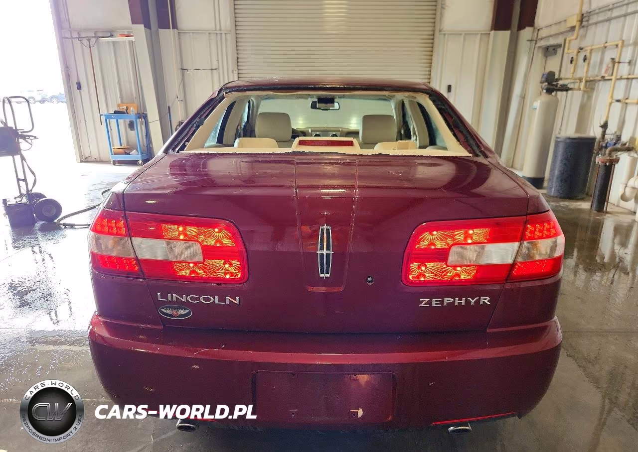 2006 Lincoln Zephyr VIN:3LNHM26156R639966 - 6