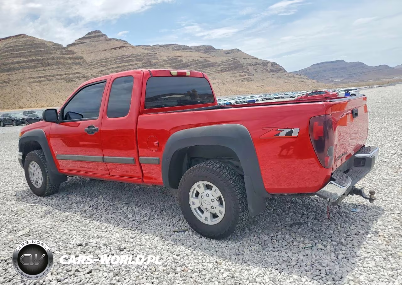 2007 Chevrolet Colorado VIN:1GCDS19E178136729 - 2