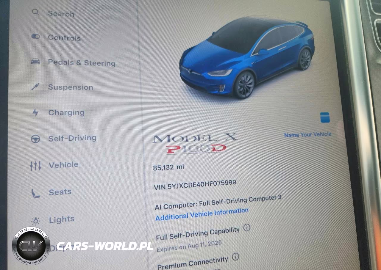 2017 Tesla Model X VIN:5YJXCBE40HF075999 - 9
