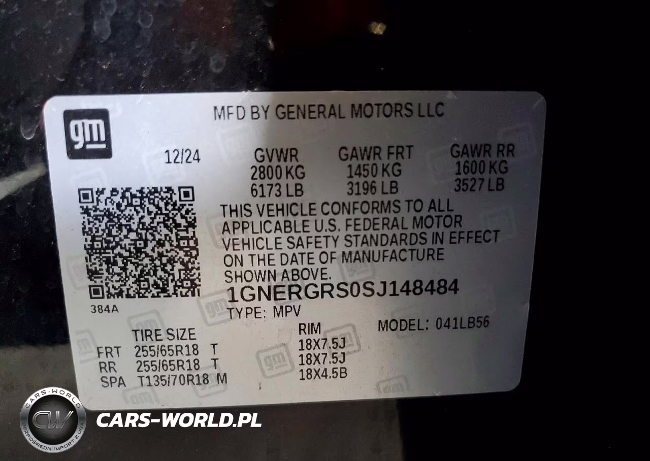 2025 Chevrolet Traverse Lt VIN:1GNERGRS0SJ148484 - 13