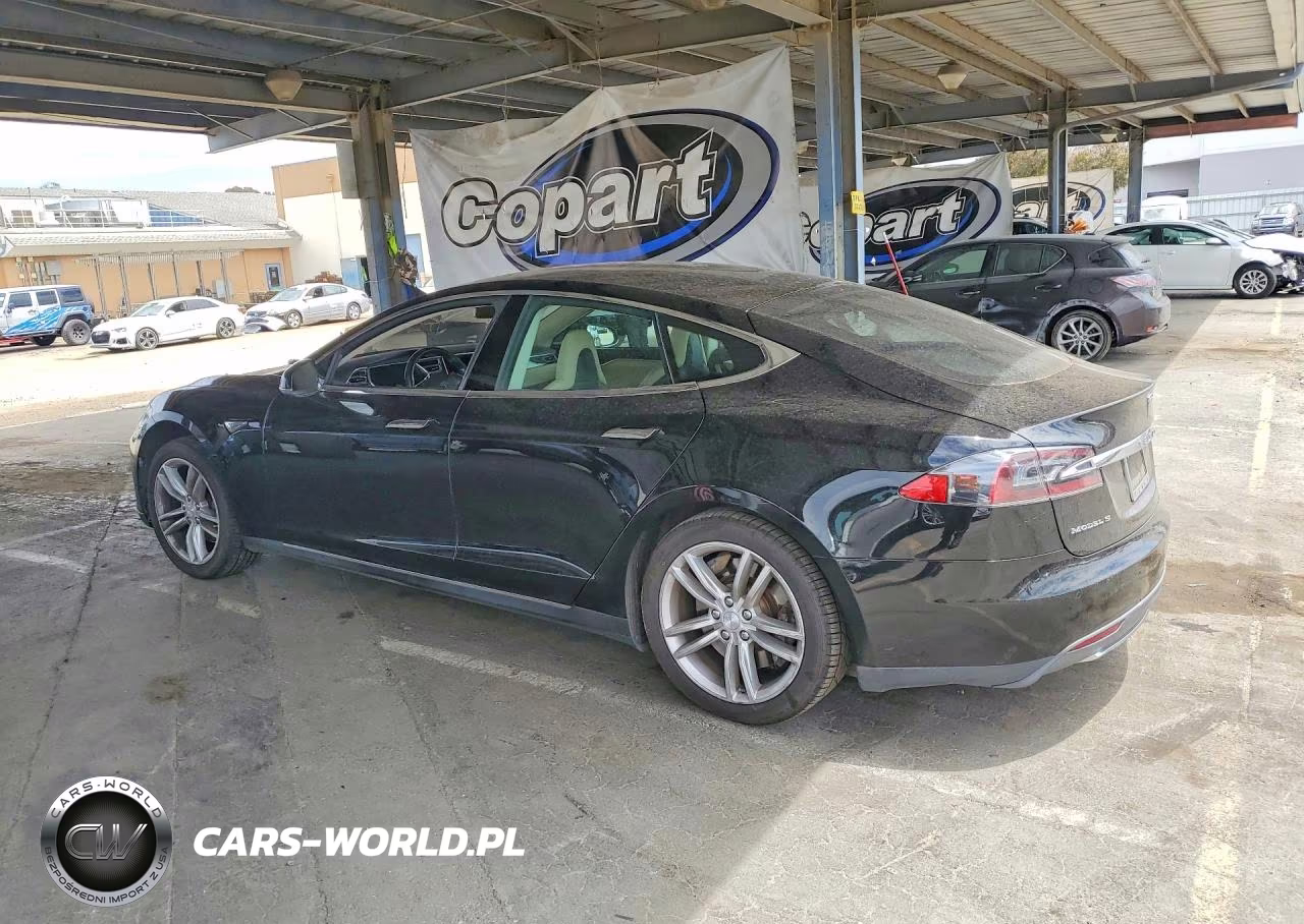 2014 Tesla Model S VIN:5YJSA1H18EFP35648 - 2