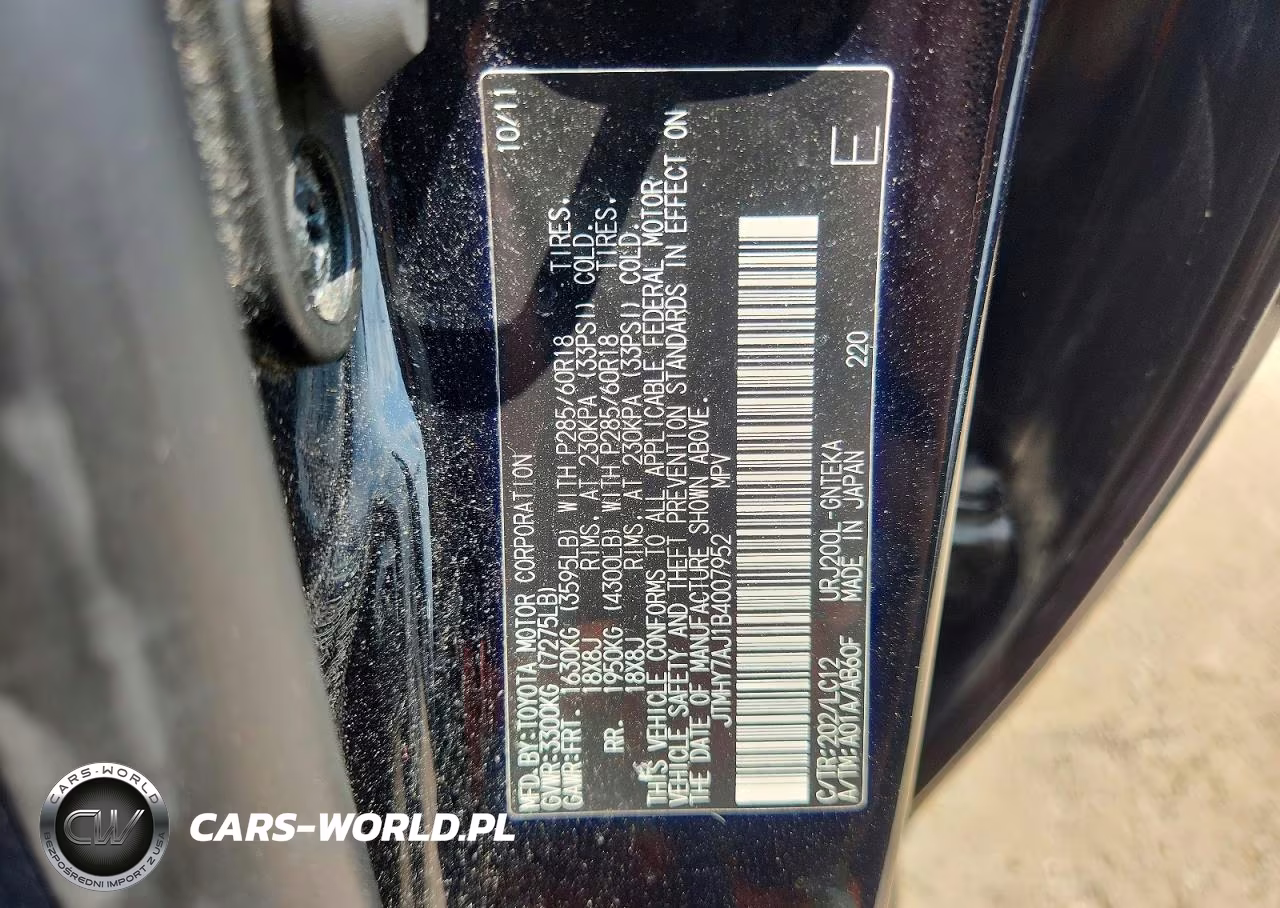 2011 Toyota Land Cruiser Base VIN:JTMHY7AJ1B4007952 - 13