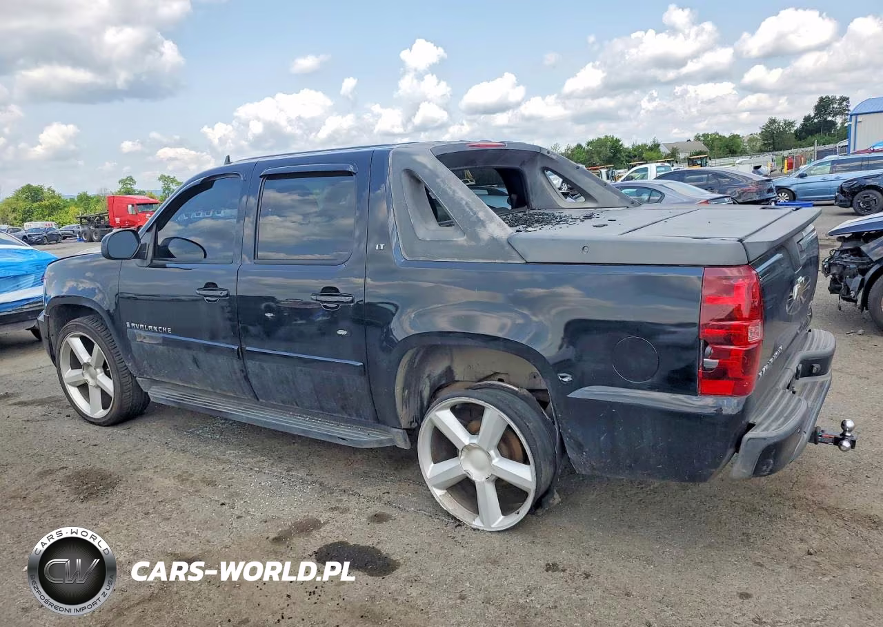 2008 Chevrolet Avalanche K1500 VIN:3GNFK12358G236417 - 2