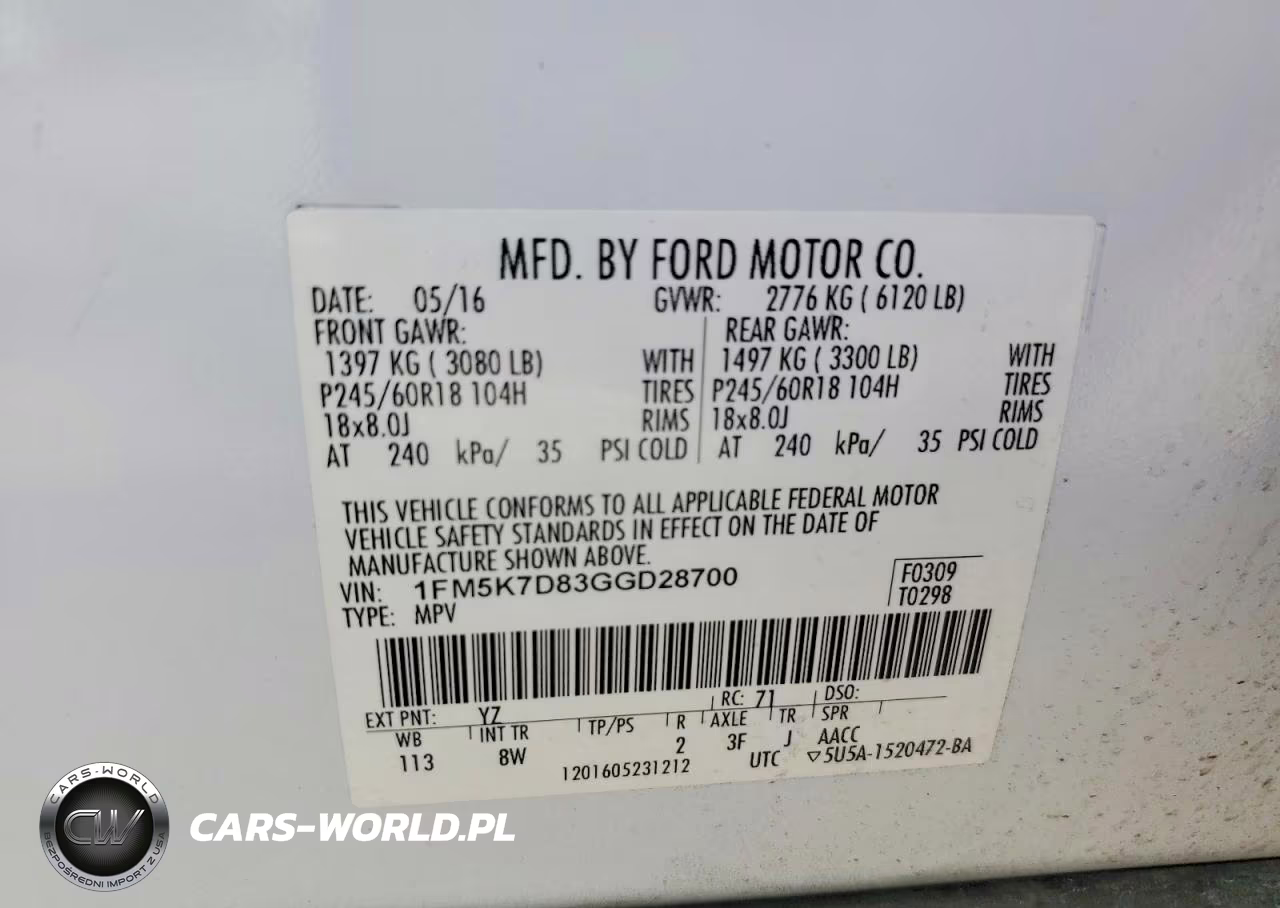 2016 Ford Explorer Xlt VIN:1FM5K7D83GGD28700 - 13