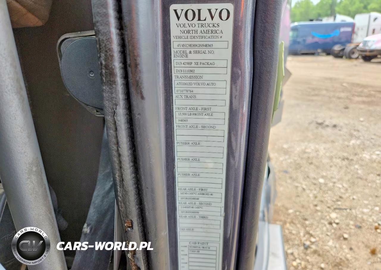 2016 Volvo Vnl Semi Truck VIN:4V4NC9EH9GN948365 - 13