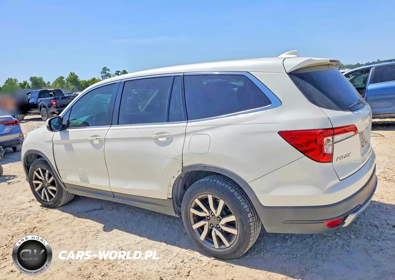 2019 Honda Pilot Exl VIN:5FNYF5H54KB017600 - 2