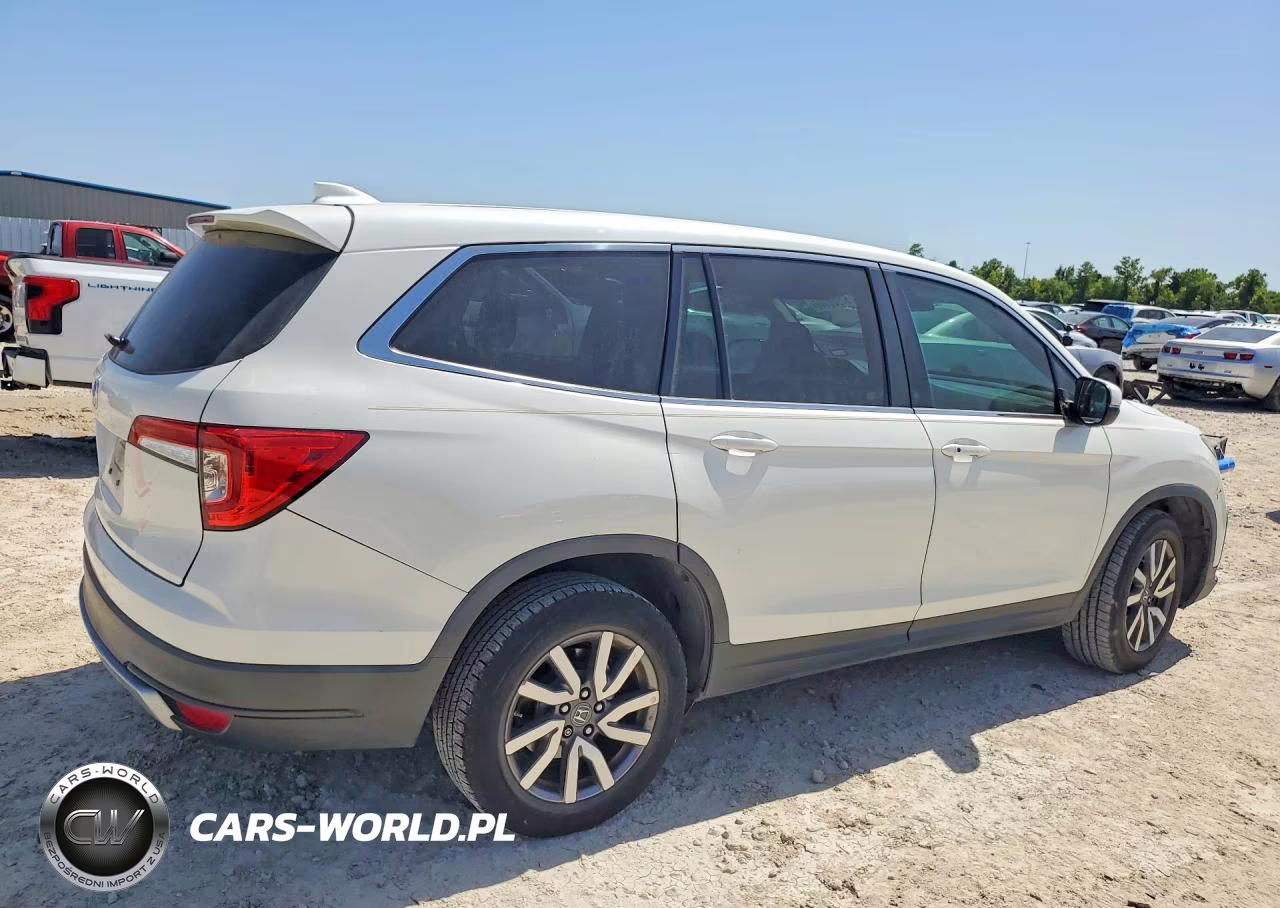 2019 Honda Pilot Exl VIN:5FNYF5H54KB017600 - 3
