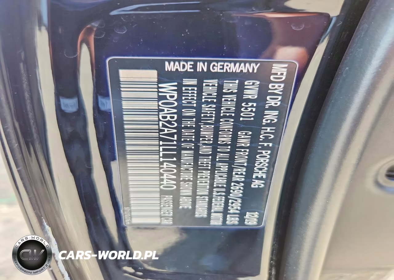 2020 Porsche Panamera 4S VIN:WP0AB2A71LL140440 - 12