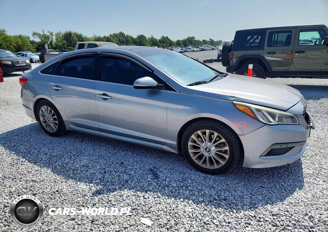 2015 Hyun Sonata VIN:5NPE34AF7FH230430 - 4