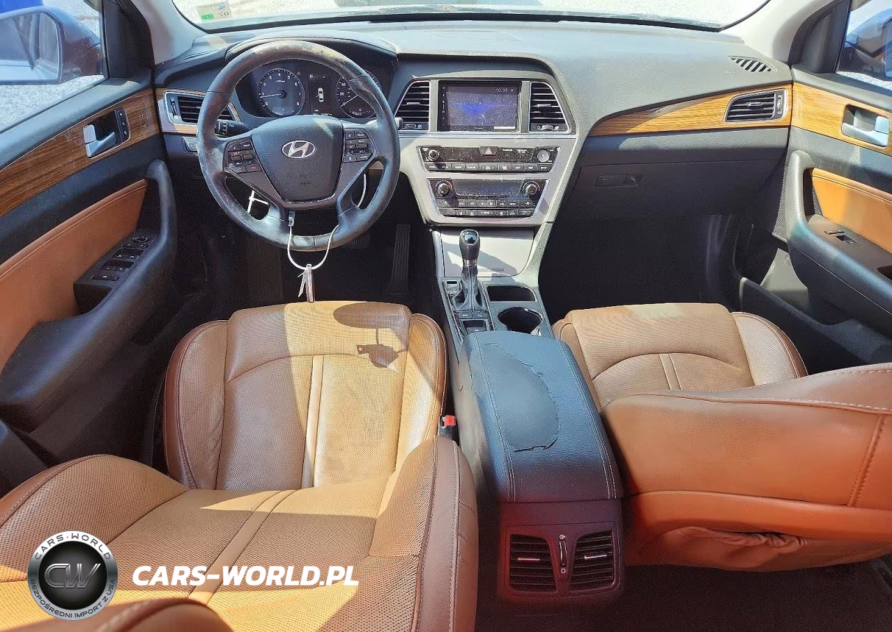 2015 Hyun Sonata VIN:5NPE34AF7FH230430 - 8