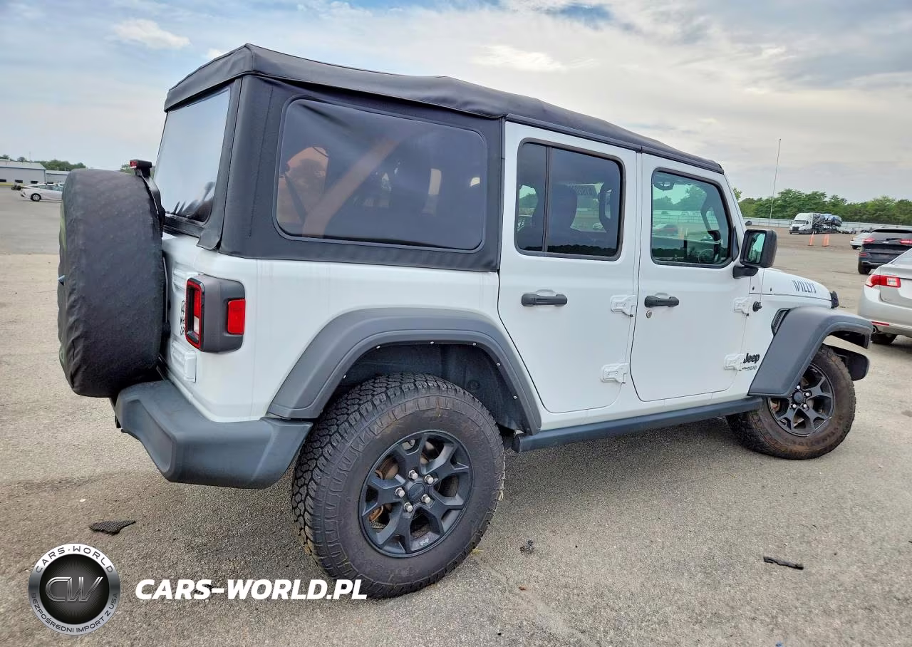 2021 Jeep Wrangler Unlimited Sport VIN:1C4HJXDG3MW750964 - 3