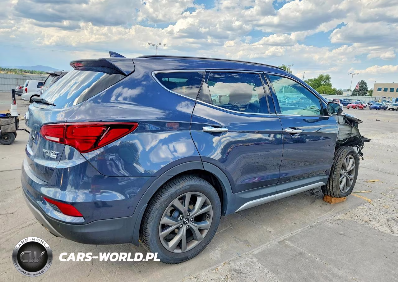 2017 Hyundai Santa Fe Sport 2.0T Ultimate VIN:5XYZWDLA7HG497376 - 3