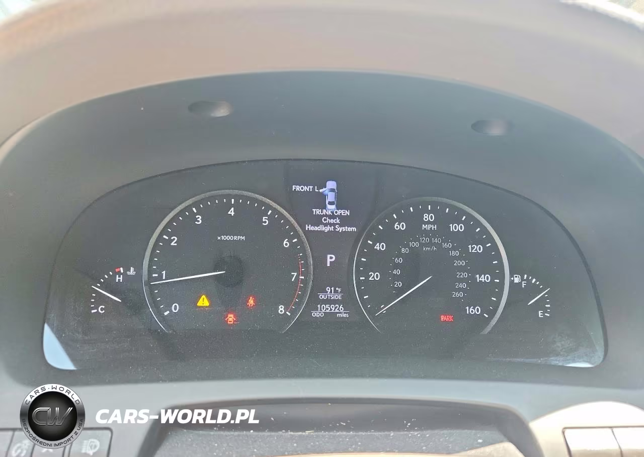 2013 Lexus Ls 460L VIN:JTHDL5EF1D5005072 - 9