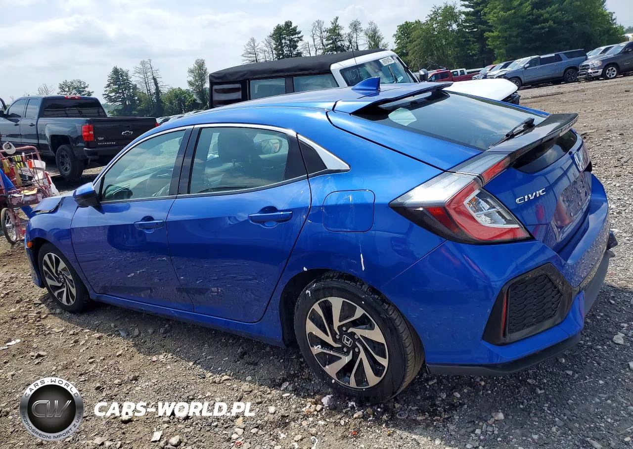 2018 Honda Civic Lx VIN:SHHFK7H24JU421238 - 2