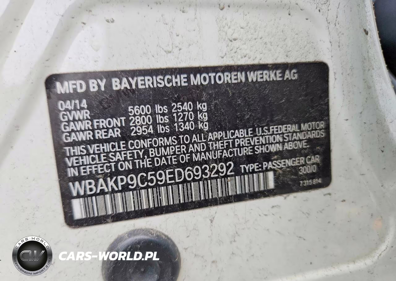 2014 BMW 550 Xi VIN:WBAKP9C59ED693292 - 12