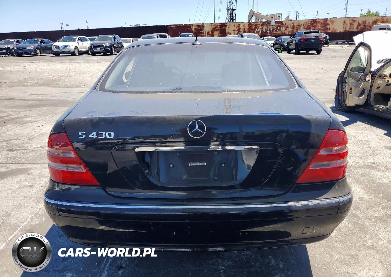 2002 Mercedes-Benz S 430 VIN:WDBNG70J92A254014 - 6