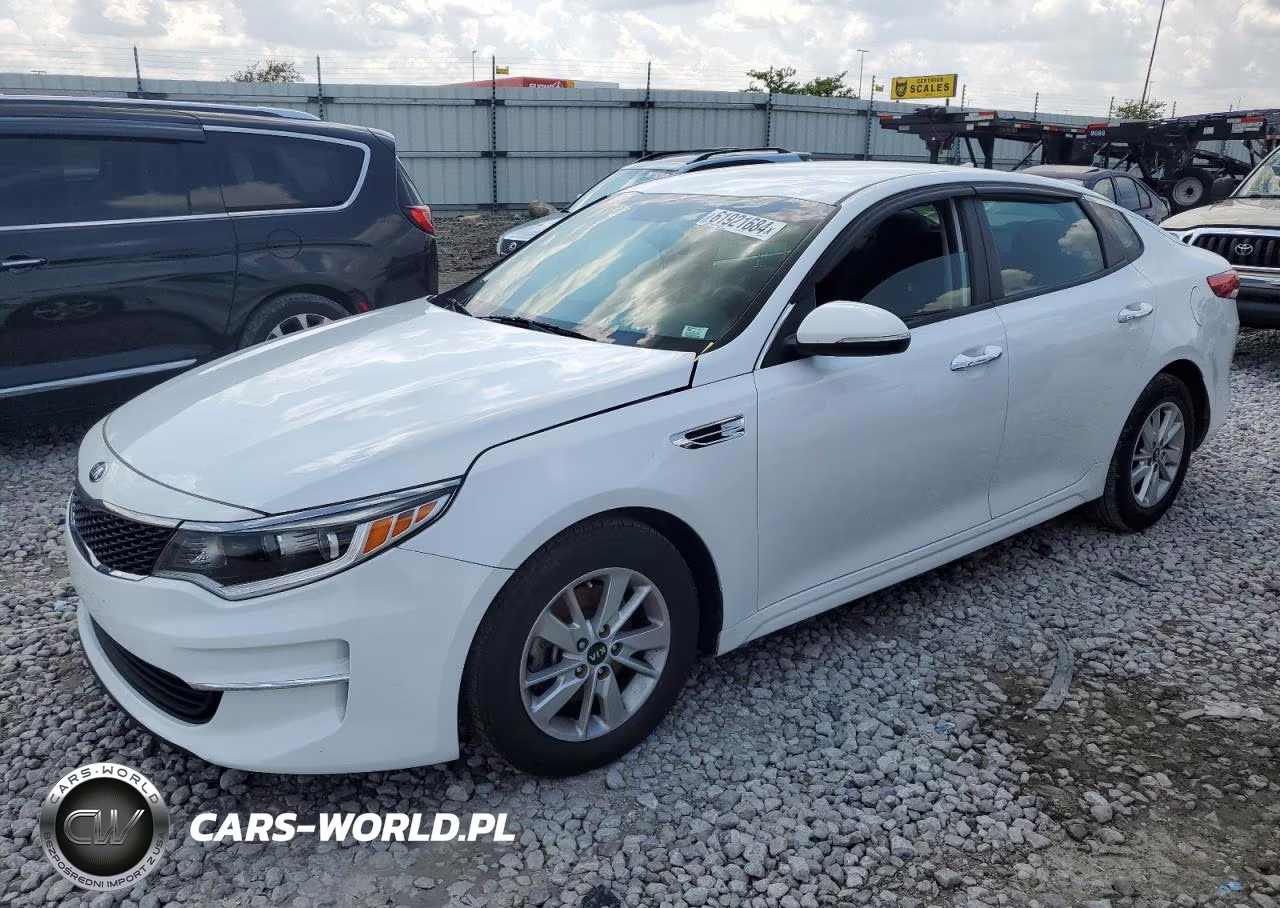 2018 Kia Optima Lx VIN:5XXGT4L36JG243508 - 1