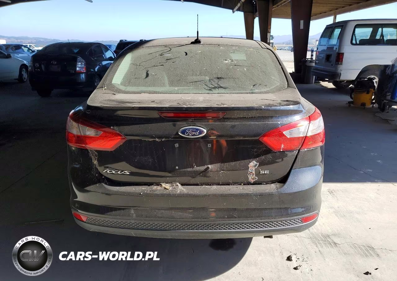 2013 Ford Focus Se VIN:1FADP3F23DL124393 - 6