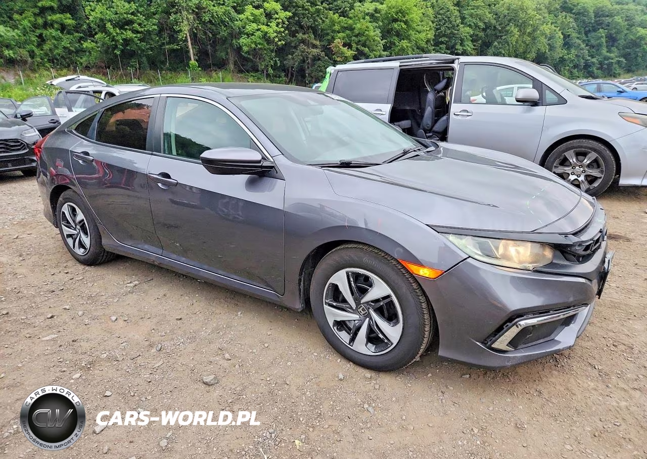 2019 Honda Civic Lx VIN:2HGFC2F60KH605712 - 4