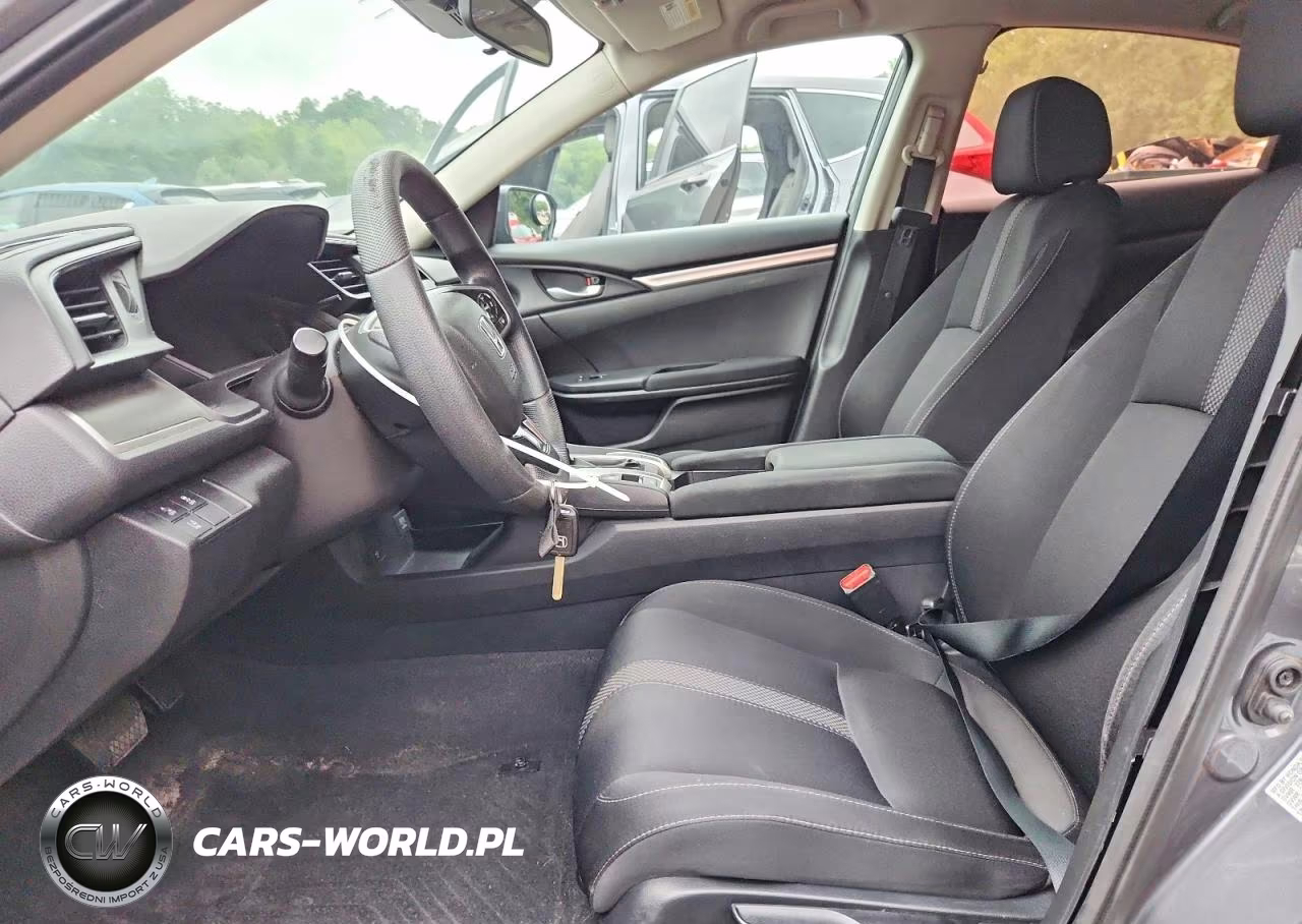 2019 Honda Civic Lx VIN:2HGFC2F60KH605712 - 7