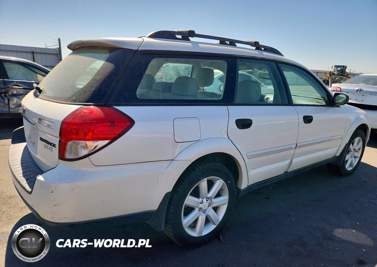 2008 Subaru Outback 2.5I VIN:4S4BP61C687335214 - 3