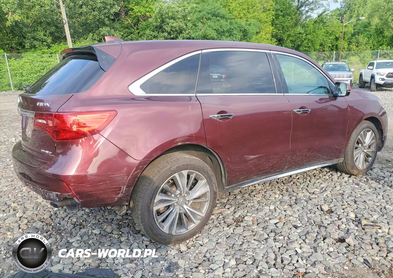 2017 Acura Mdx Technology VIN:5FRYD4H50HB011669 - 3
