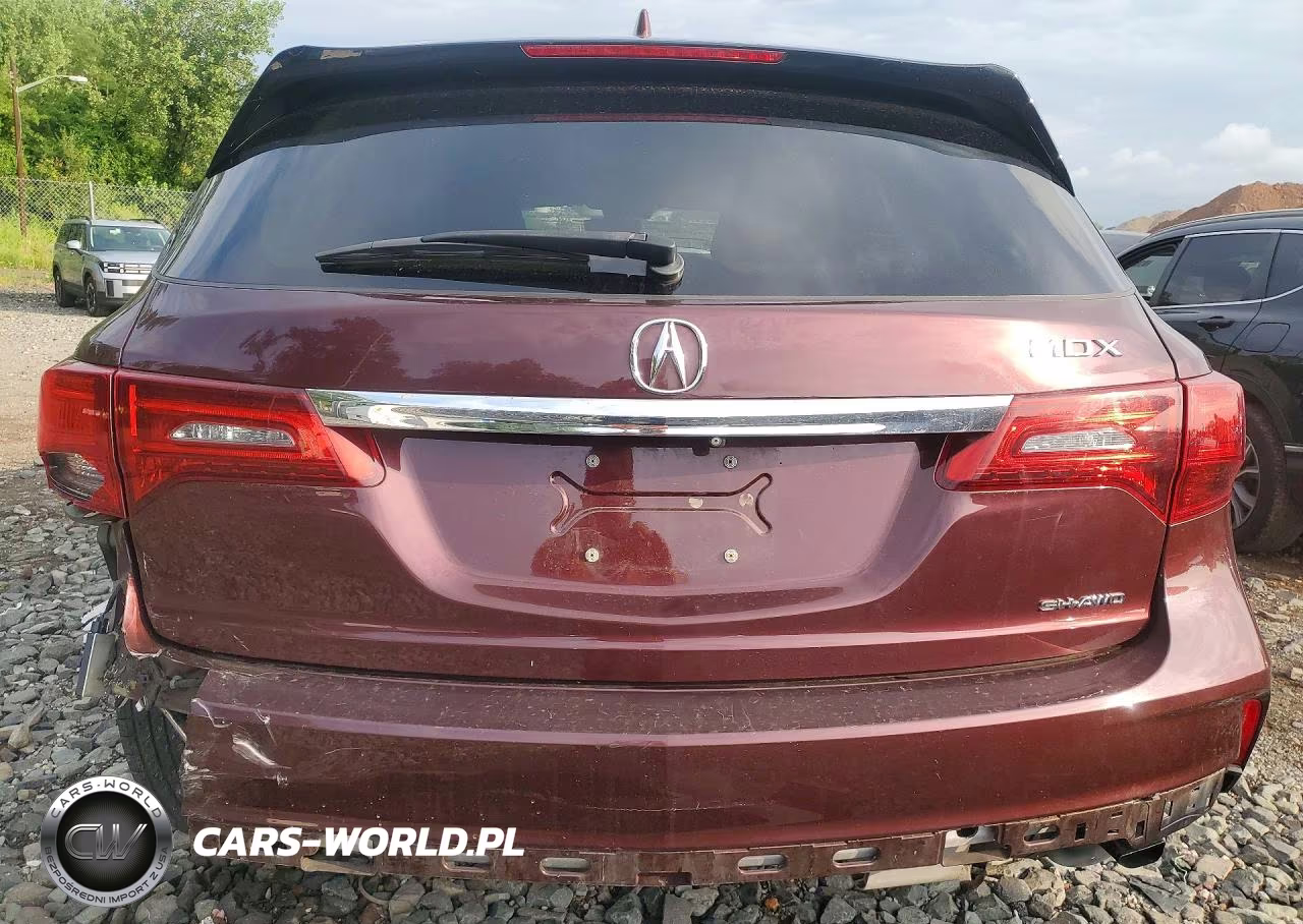 2017 Acura Mdx Technology VIN:5FRYD4H50HB011669 - 6