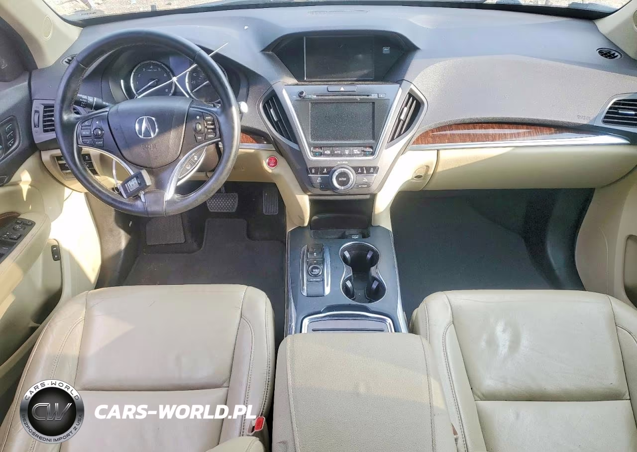 2017 Acura Mdx Technology VIN:5FRYD4H50HB011669 - 8