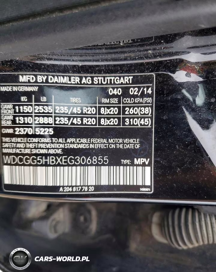 2014 Mercedes-Benz Glk 350 VIN:WDCGG5HBXEG306855 - 13