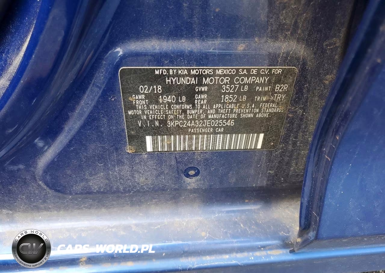 2018 Hyundai Accent Se VIN:3KPC24A32JE025546 - 13